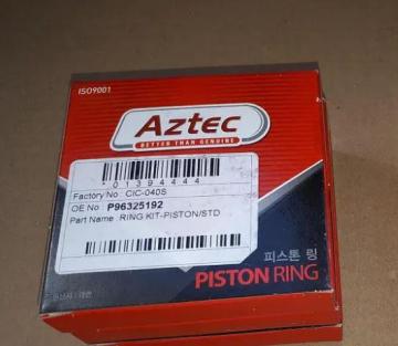 Кольца поршневые Daewoo Matiz 0.8 (комплект на 1 цилиндр) стандарт Aztec(1,2 1,2 2,4)